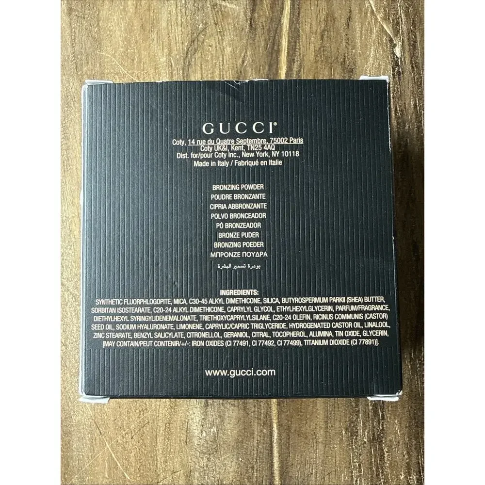 Gucci Poudre de Beauté Éclat Soleil Bronzer 03 Medium – Rare Discontinued NIB